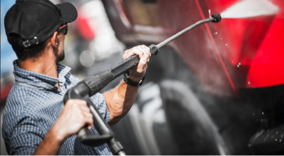 How  Professional Fleet Washing in Vista Prevents Salt Damage