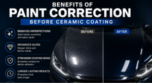 Benefits of Paint Correction Before Ceramic Coating